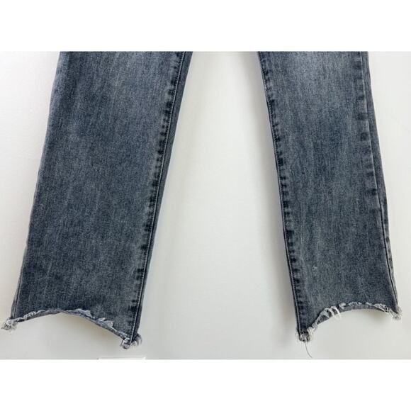 Superdown Revolve High Rise Button Fly Straight Leg Jeans 25 - Picture 6 of 6